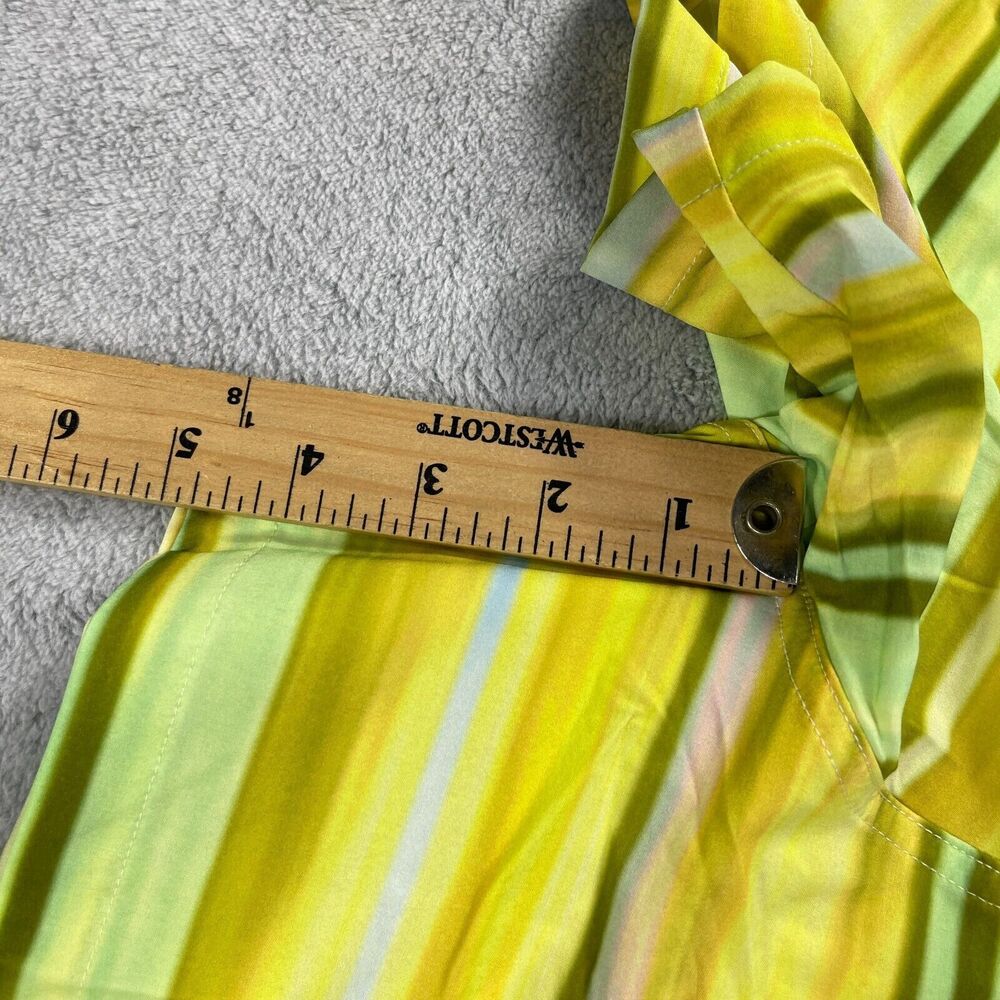 Outdoor Voices Shorts Mens Large Yellow Wildflower Haze Zephyr 5" Short Striped - Picture 11 of 12